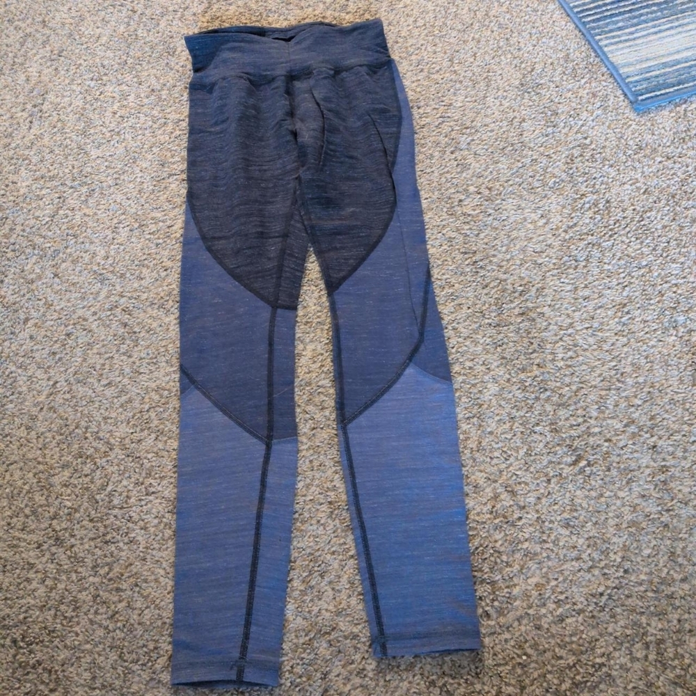 Stylish Blue and Black Leggings